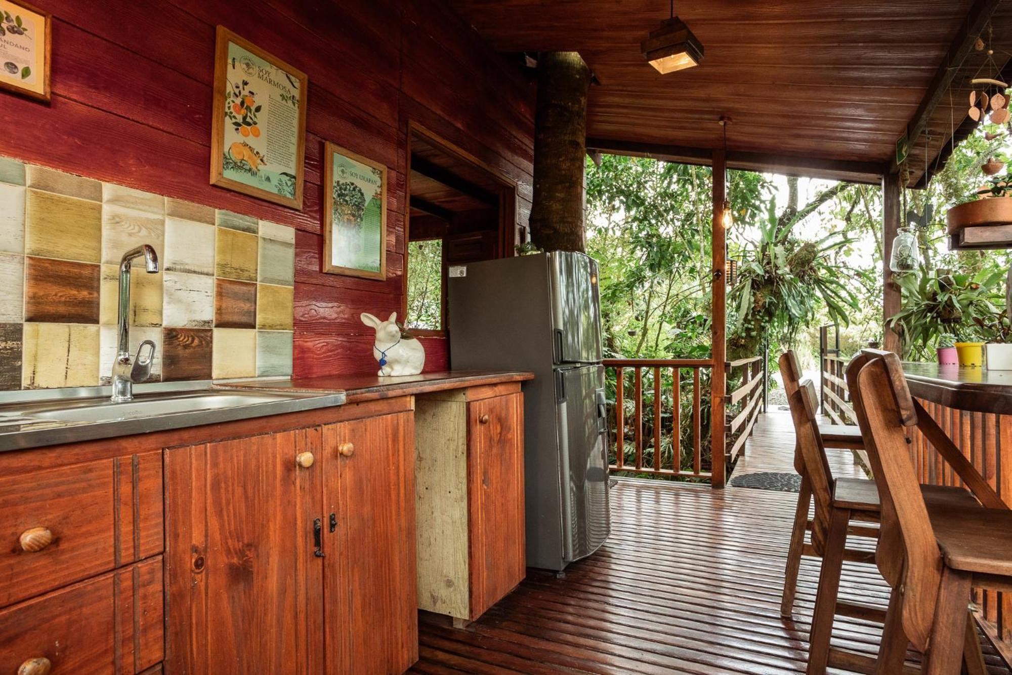 Tominejo Ecolodge - Casas En Los Arboles Neira Dış mekan fotoğraf